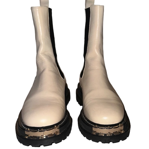 Sandro Chelsea style platform boots with screws - Picture 2 of 7